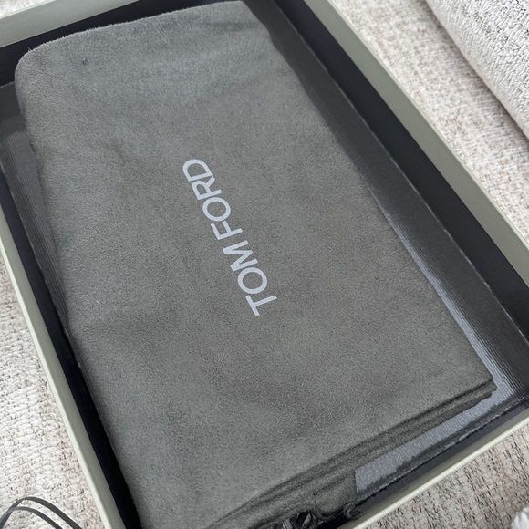 TOM FORD
Padlock Metallic Stiletto Sandals 37.5 - Picture 7 of 9